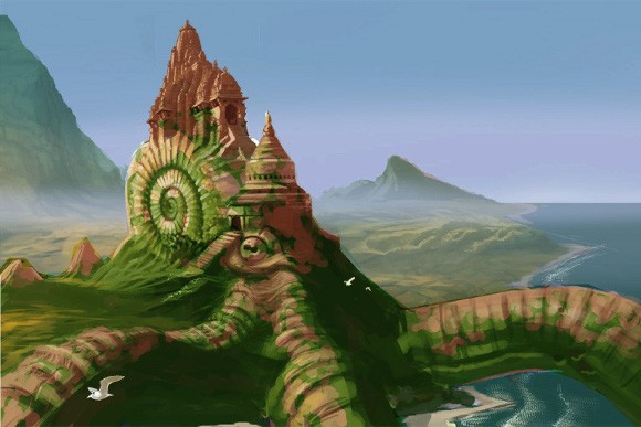 Dragon Isles concept art